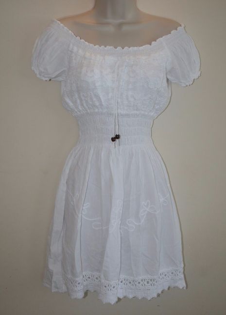 vestido blanco