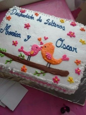 pastel de pajaritos