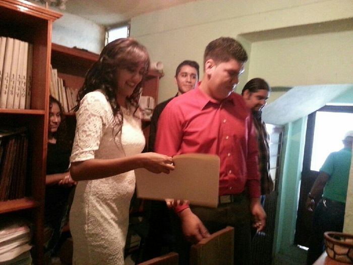 Les comparto mi boda al civil ❤👌 - 2