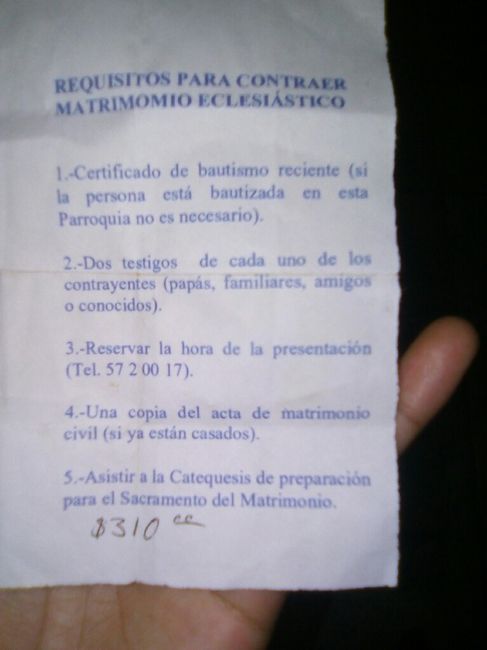 Boda religiosa - 1