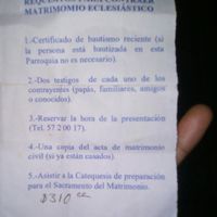 Boda religiosa - 1