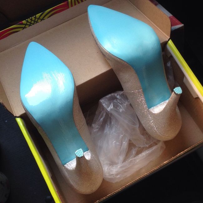 Suelas azules para los zapatos de novia! - 4