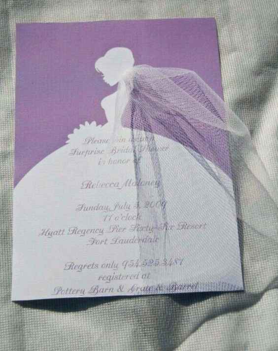 Invitaciones para ella