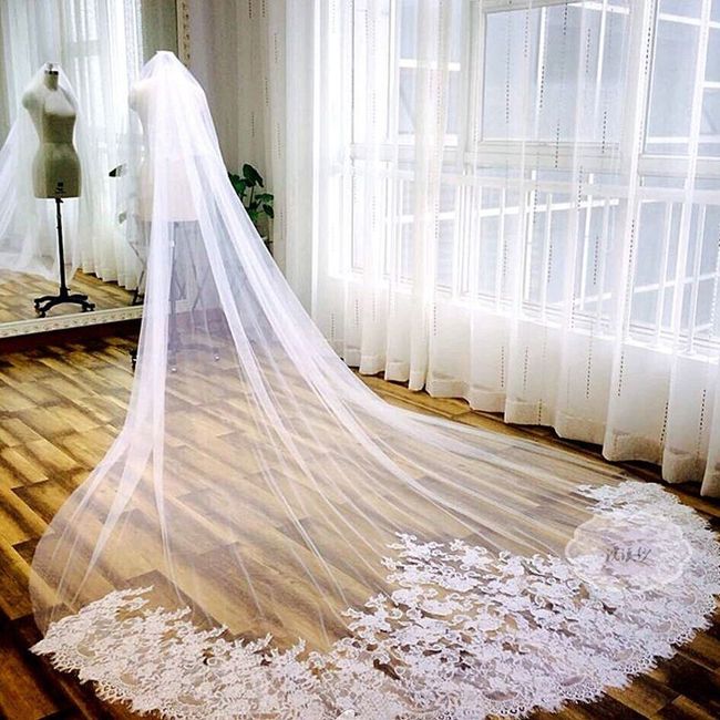 Boda civil: novia con velo! - 2