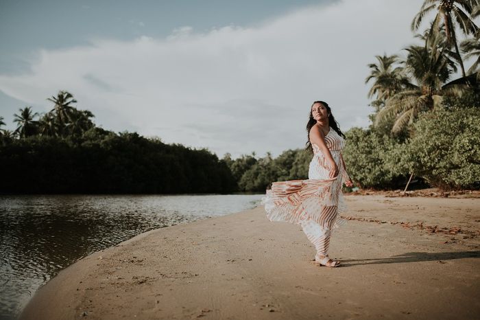 vestido para Sesión en playa 3