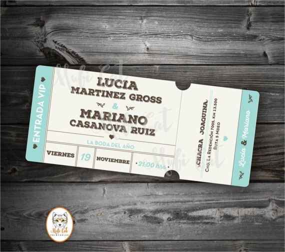 Como podria diseñar los pases para los invitados - 1