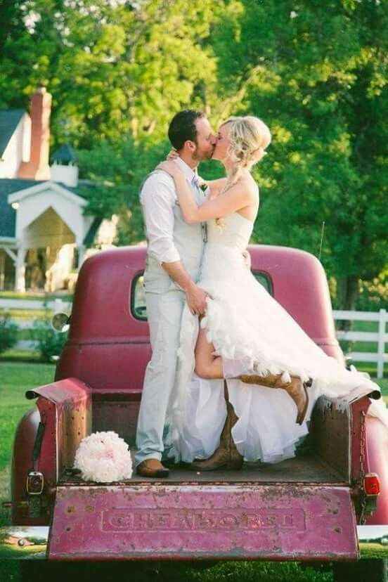 Novia con botas? - 2