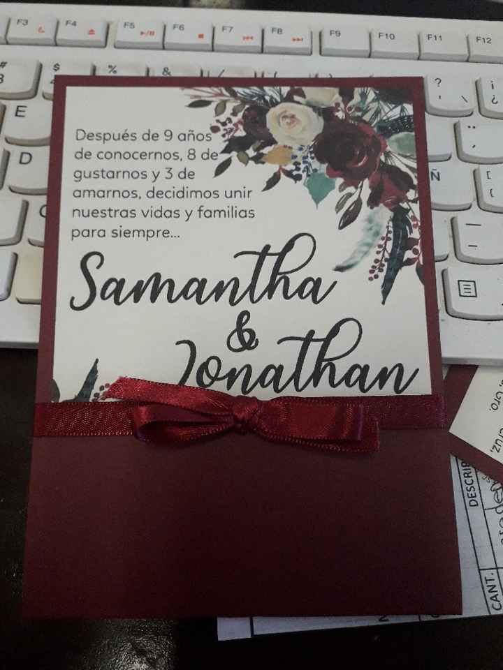 Invitaciones diy 😎 - 1