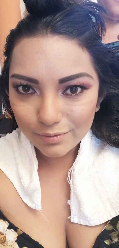 Prueba de maquillaje y peinado!!! 😍😍 - 4
