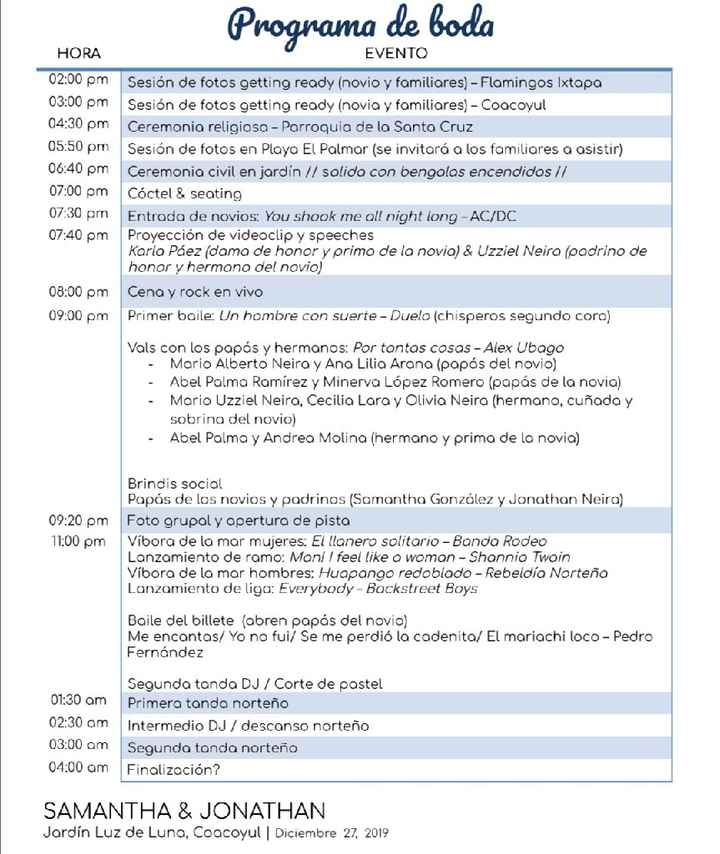 Nuestro programa ✨😎 - 2