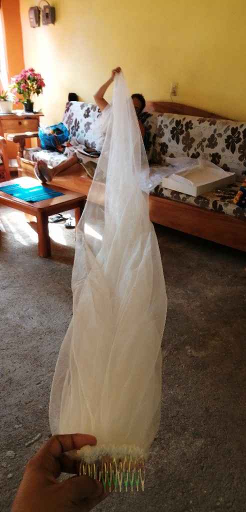 Velo, ligas, crinolina y tocado ☑️😍 - 3