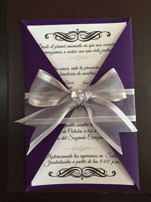 Invitaciones de boda - 1