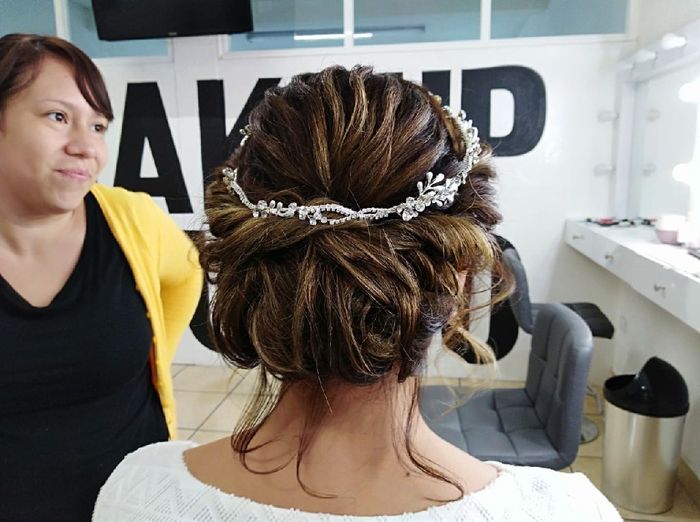 Prueba de maquillaje y peinado - 3