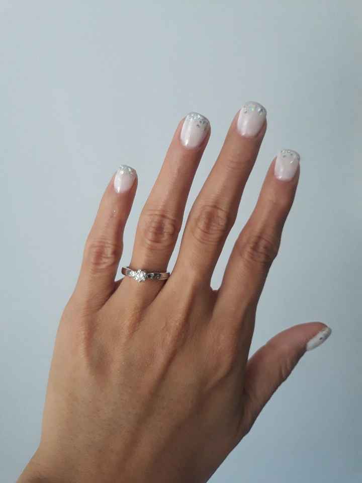 Uñas boda civil - 2