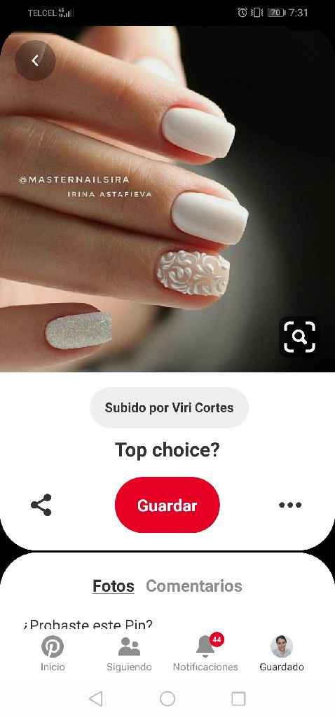 bridal Mani💅🏻👰🏼💍 - 1