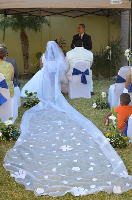 recibiendo la bendicion de Dios