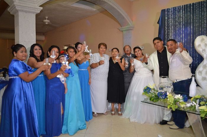 el brindis.....