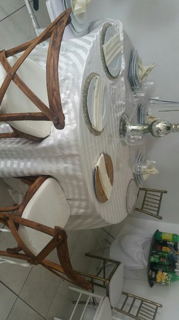 Necesito sugerencias montaje de mesa - 1