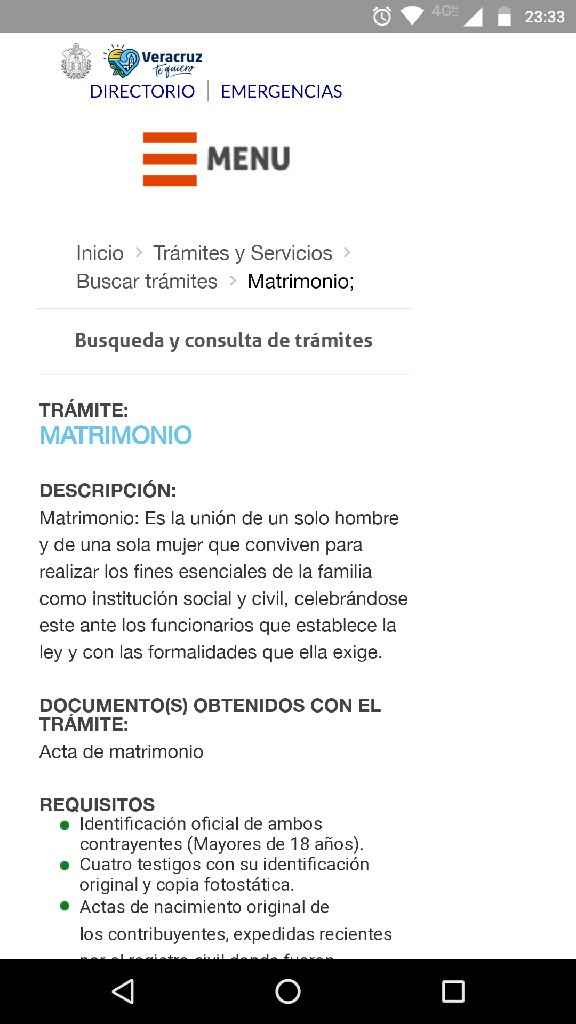 Requisitos y precio: civil veracruz pto y boca del rio - 2