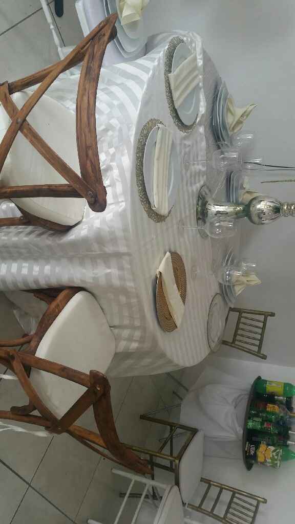 Necesito sugerencias montaje de mesa - 1