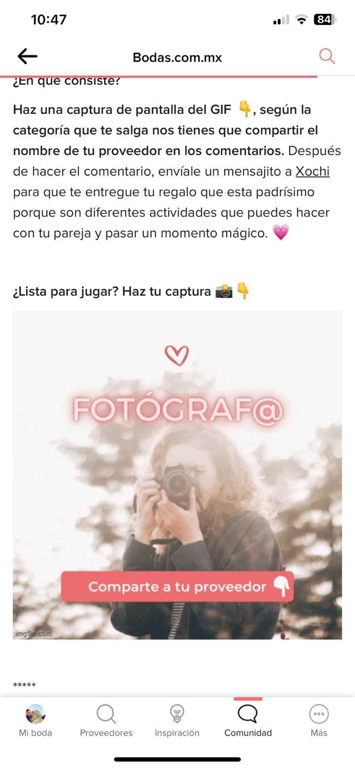 ¡Gana un kit de parejas 💑🎁! Juega a la catafixia de proveedores - 1