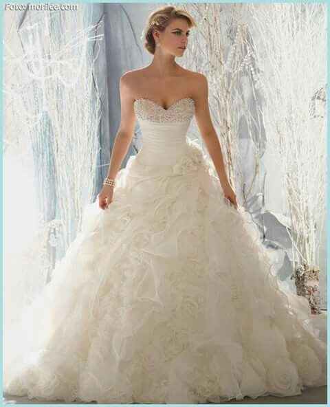 Mis opciones de vestido... - 1