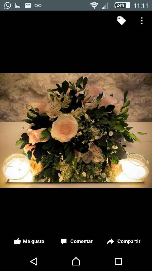 Flores para arreglos de mesa - 1