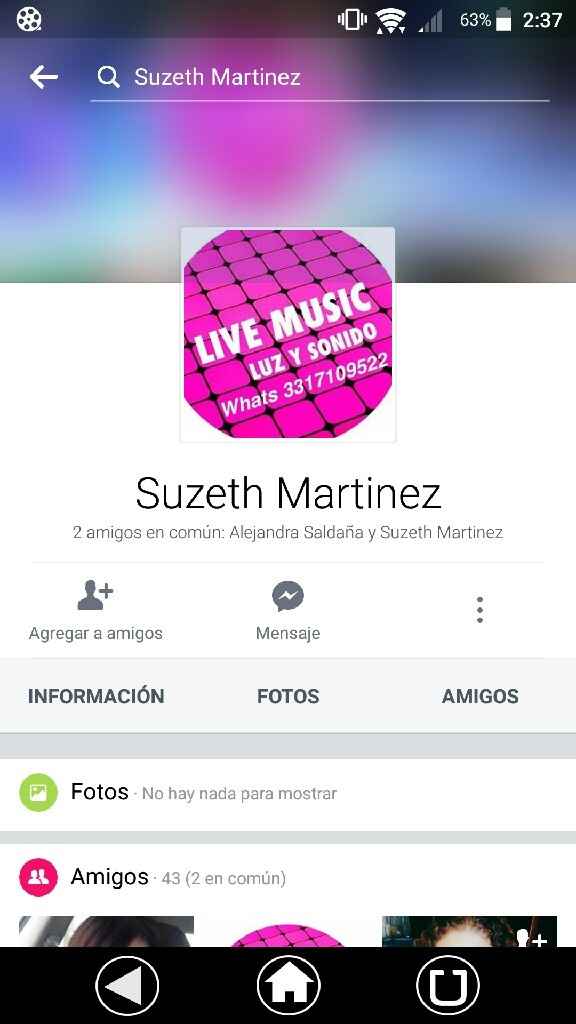 Información de proveedor - 2