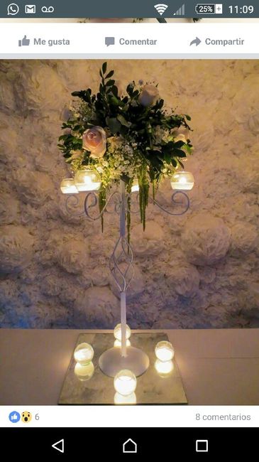 Flores para arreglos de mesa - 2