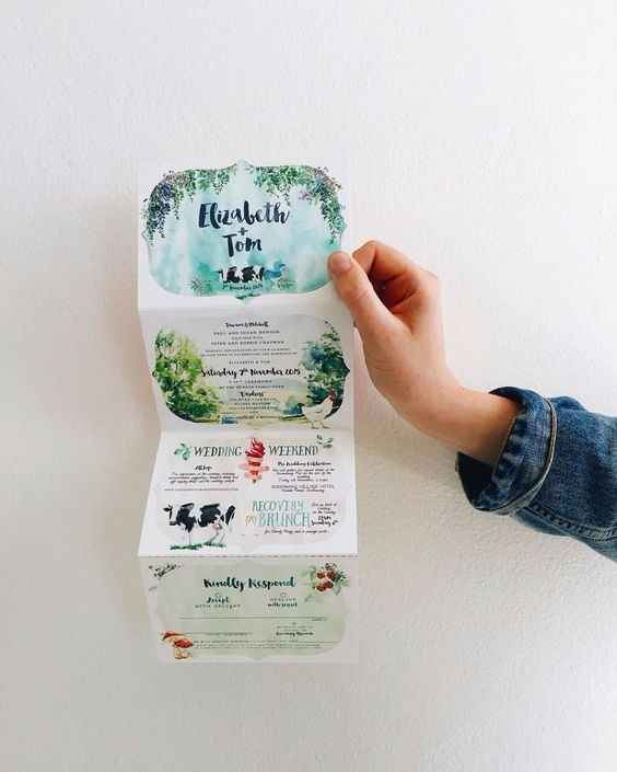 El estilo de las invitaciones