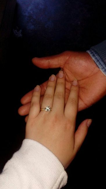 ¿Ya presumiste tu anillo de compromiso? - 1