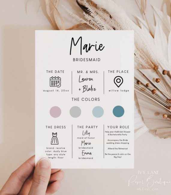 ¿Cómo pedirles que sean tus damas de honor? 5