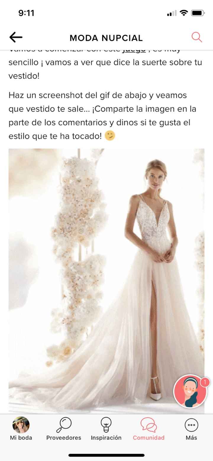 Haz screenshot y descubre tu vestido - 1