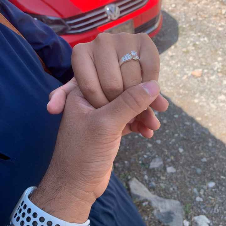 Mi anillo de compromiso María - 1