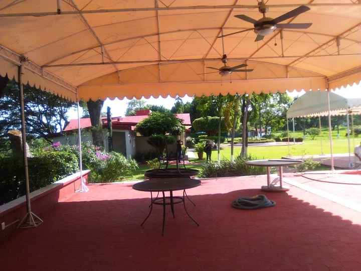 Otra carpa. Aún pensando cómo aprovecharla