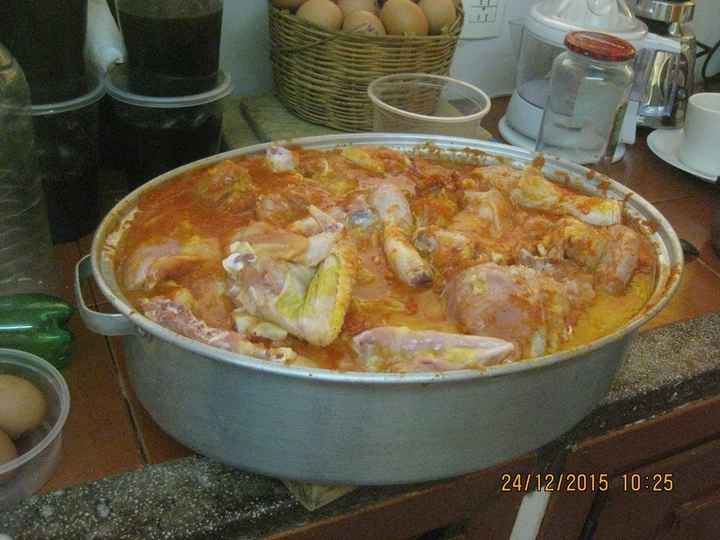 La cocinada de pollo