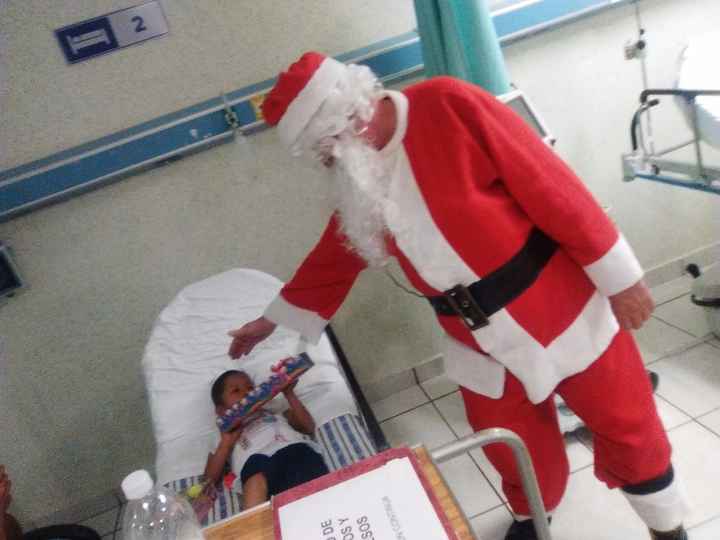 Cuando Santa bendice