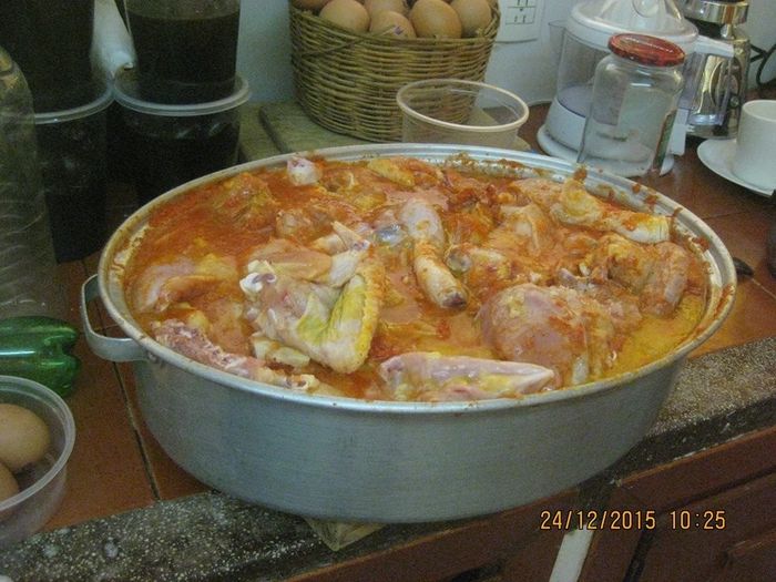 La cocinada de pollo
