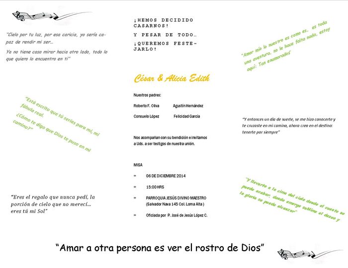 triptico invitacion