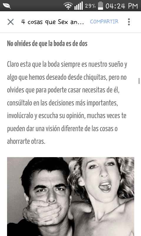 Cosas que no hay que hacer - 4