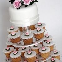 Cupcakes con Estilo PASTEL de Boda 