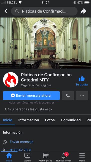Confirmación en nl - 1