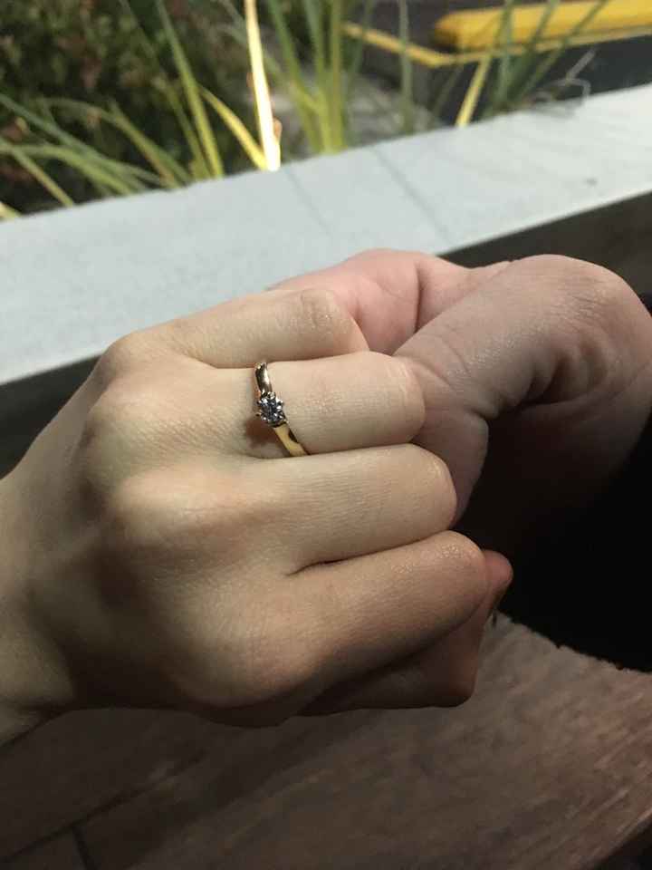 Les gustó su anillo de compromiso? - 1