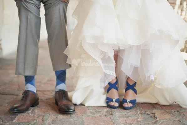 zapatillas y calsetines