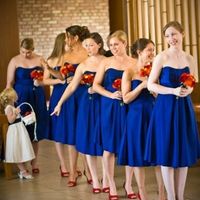 Mis Damas de azul y Rojo