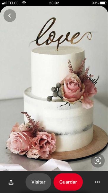 Enamorada del pastel de boda que está aquí dentro👇 9