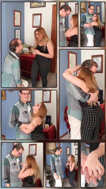 Mi pedida de mano 😍🌸💐 1