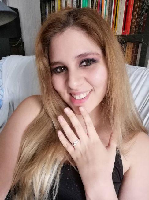 Mi pedida de mano 😍🌸💐 3