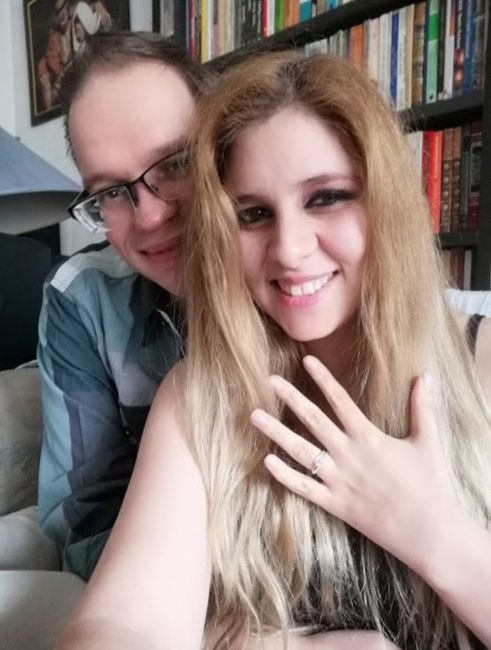 Mi pedida de mano 😍🌸💐 4