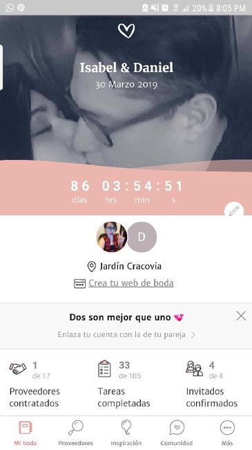 Cuenta regresiva mm 💒💍❤️😍 - 1